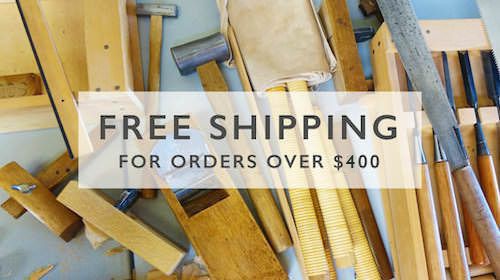 Free shipping for orders over $400