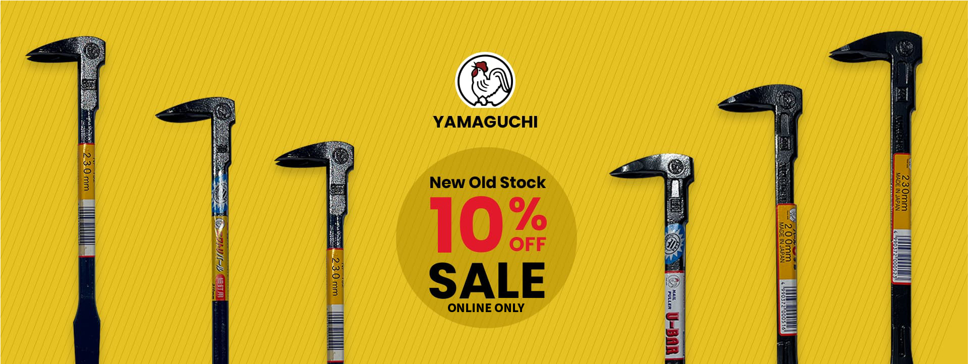 YAMAGUCHI New Old Stock 10%OFF SALE