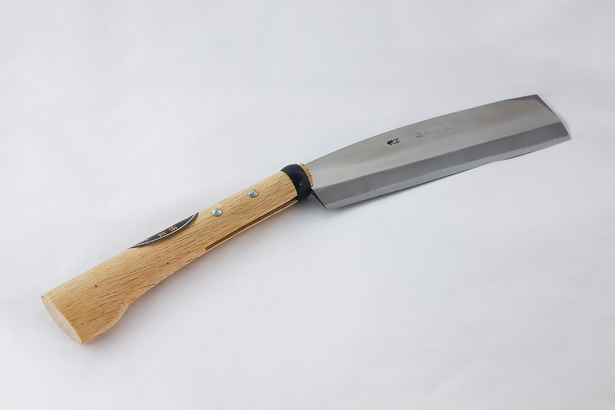 Kusakichi Hatchet One Side Beveled 210mm - HIDA TOOL