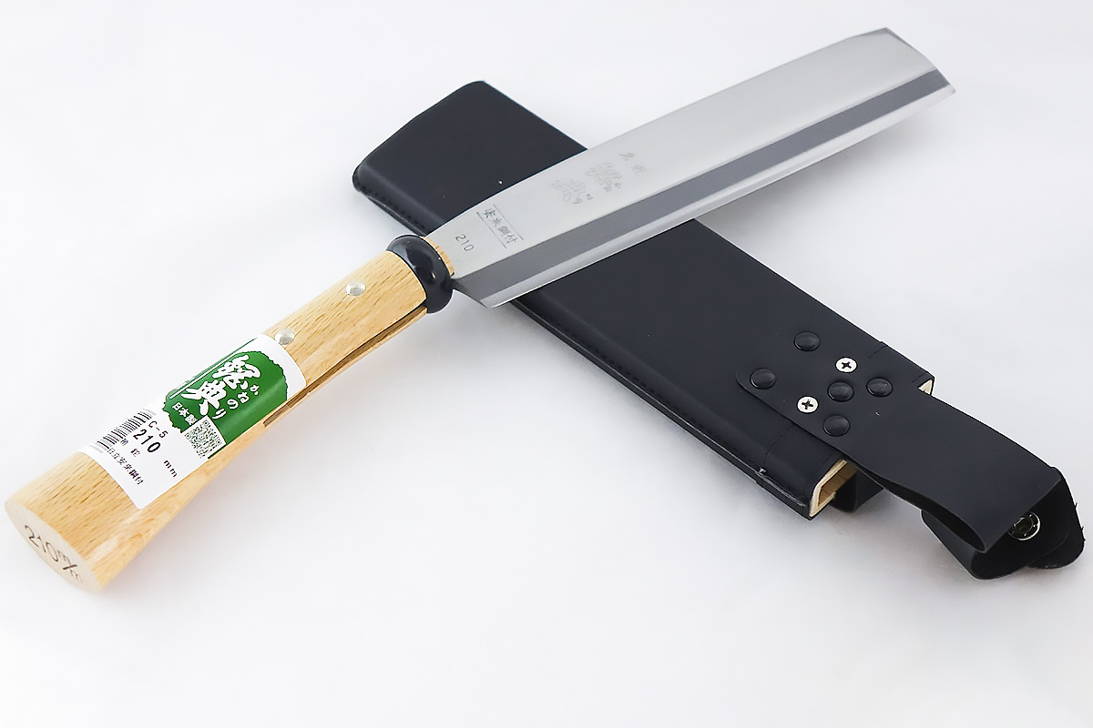 Kanenori C-5 Hatchet Oneside Bevel 210mm - HIDA TOOL