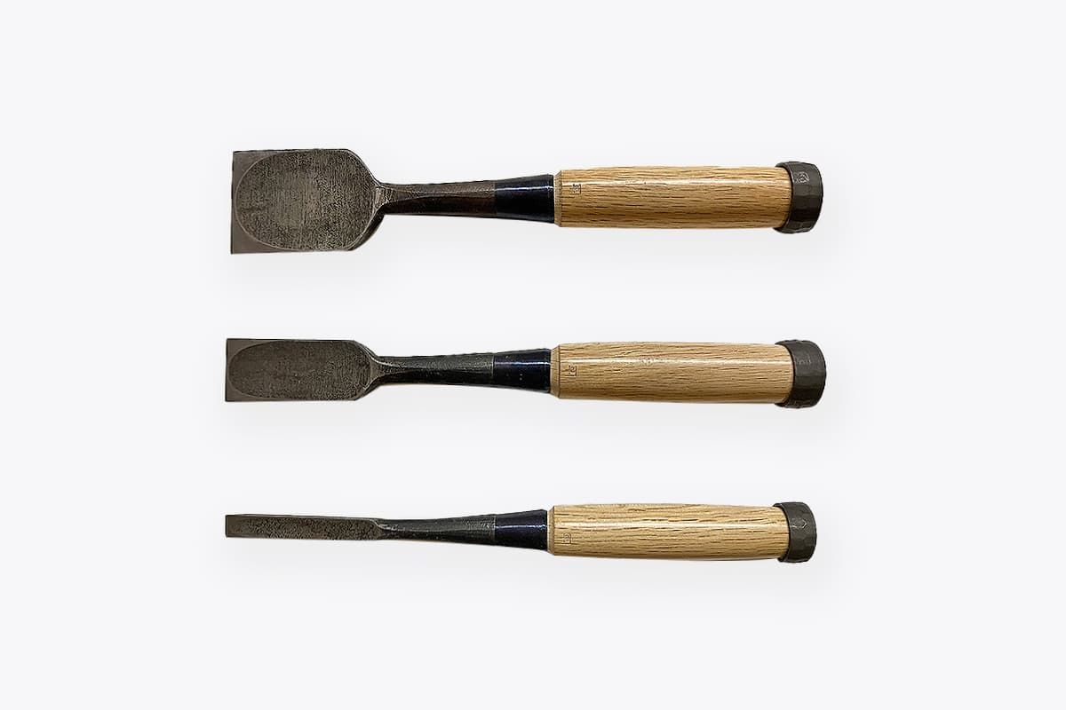 Kanetake 10pc Bench Chisel Set - HIDA TOOL