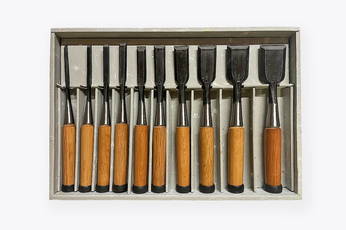 Iyoroi 10pc Bench Chisel Set - HIDA TOOL